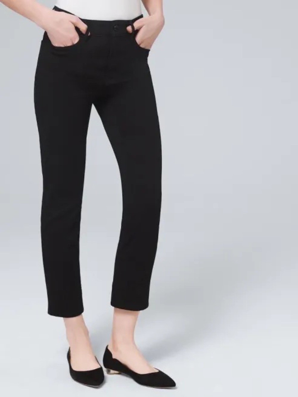 White House Black Market Black  Jeans